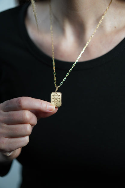 The Nano Zohar Necklace 18k Gold